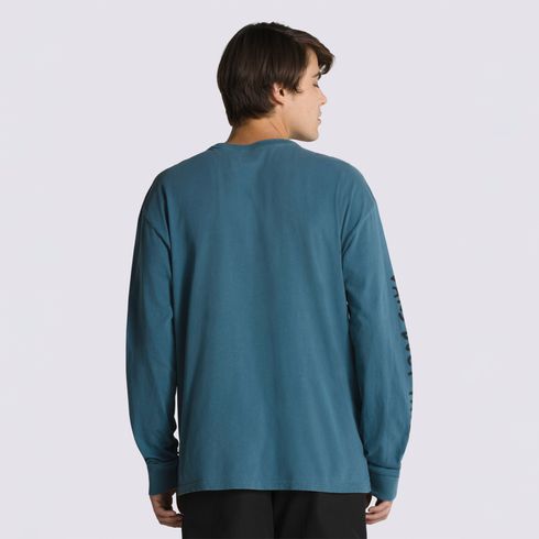 Polera DTI Logo Ls Tee II Vans Teal