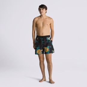 Traje De Baño Primary Print Elastic Black-Vans Teal
