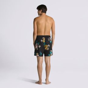 Traje De Baño Primary Print Elastic Black-Vans Teal