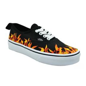 Zapatillas UY Authetic Elastic Lace (5-12 Años) Digi Flame Black