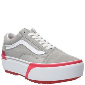 Zapatillas UA Old Skool Stacked Suede Emboss Grey/Pink