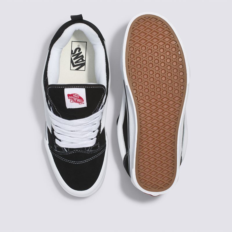 Zapatillas Knu Skool Black True White Vans Chile