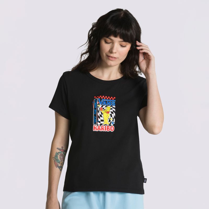 Polera Haribo Mini Tee Black Vans Chile