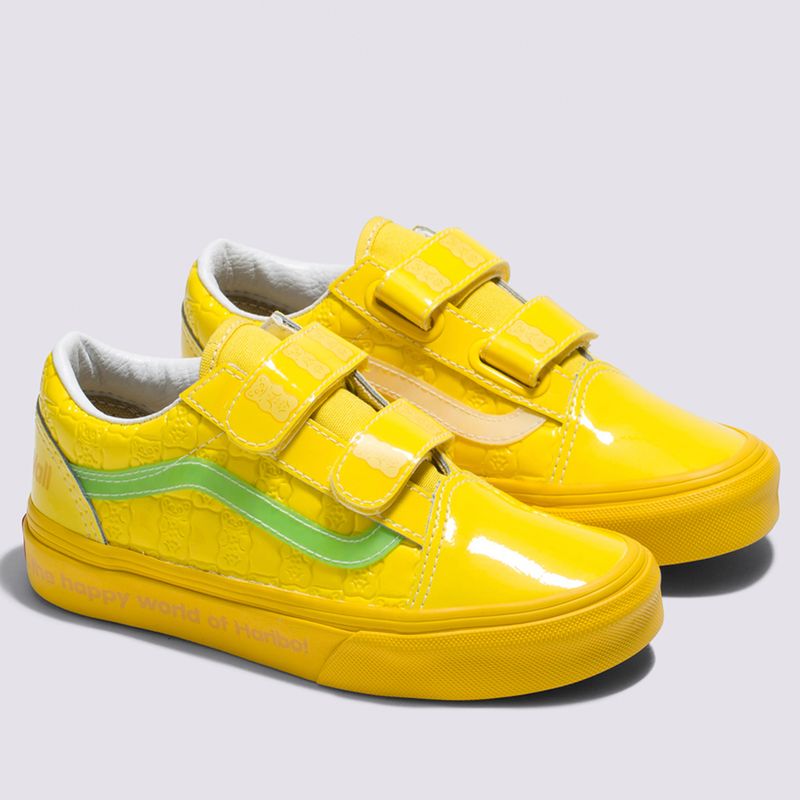 Zapatillas-UY-Old-Skool-V--5-12-Años--Vans-x-Haribo-Checkerboard-Yellow-Multi