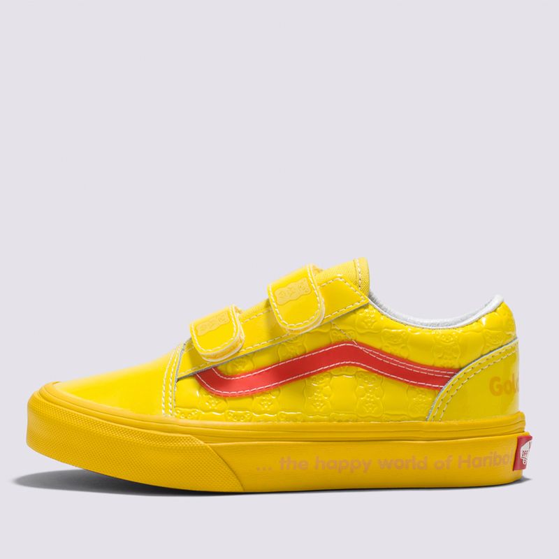Zapatillas-UY-Old-Skool-V--5-12-Años--Vans-x-Haribo-Checkerboard-Yellow-Multi