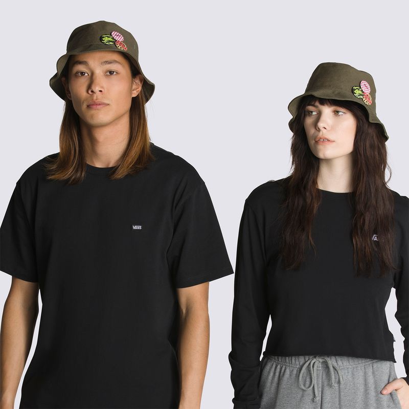 Gorro-Alva-Skates-Bucket-Hat-Grape-Leaf