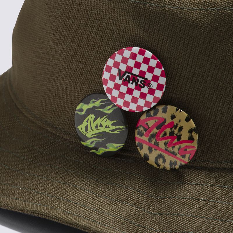 Gorro-Alva-Skates-Bucket-Hat-Grape-Leaf