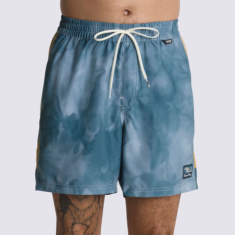 Traje-De-Baño-Primary-Vans-Wave-Elastic-Boardshort-Vans-Teal