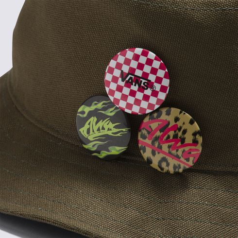 Gorro Alva Skates Bucket Hat Grape Leaf