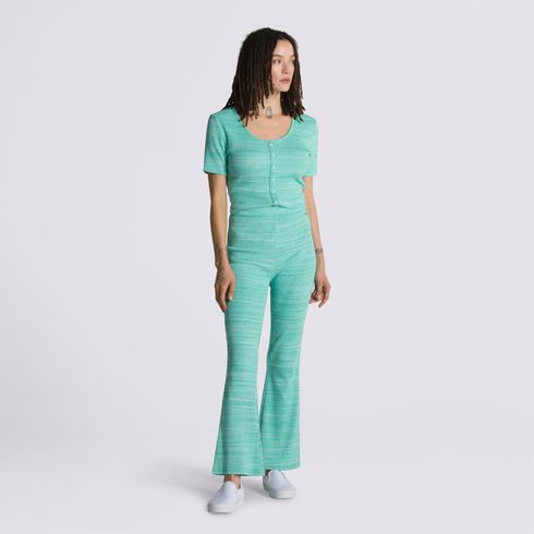 Pantalón Cosmos Flare Pant Clearly Aqua