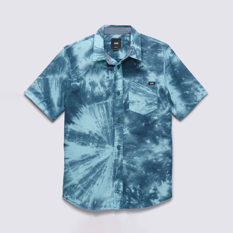 Camisa-Viewside-Woven-SS--8-14-Años--Vans-Teal