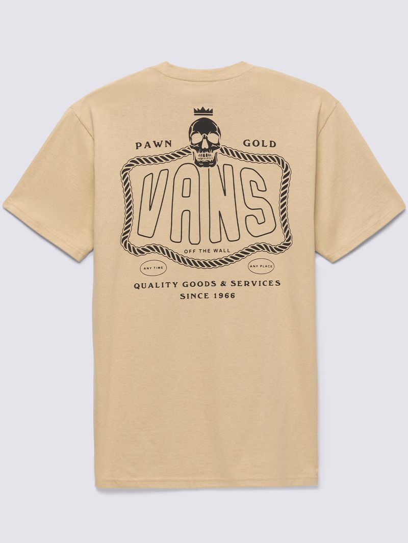 Polera Vans Pawn Shop Ss Tee Taos Taupe Vans Chile