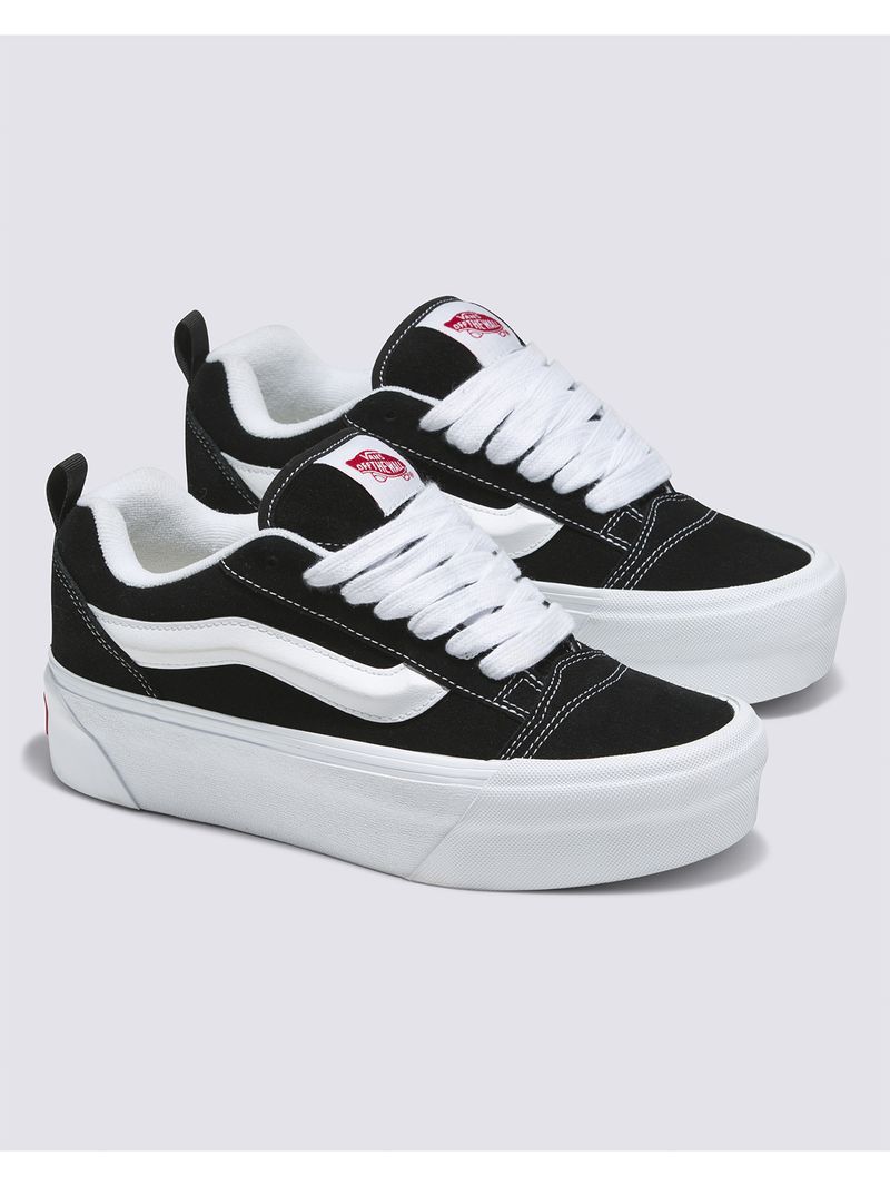 Vans con cheap plataforma negras