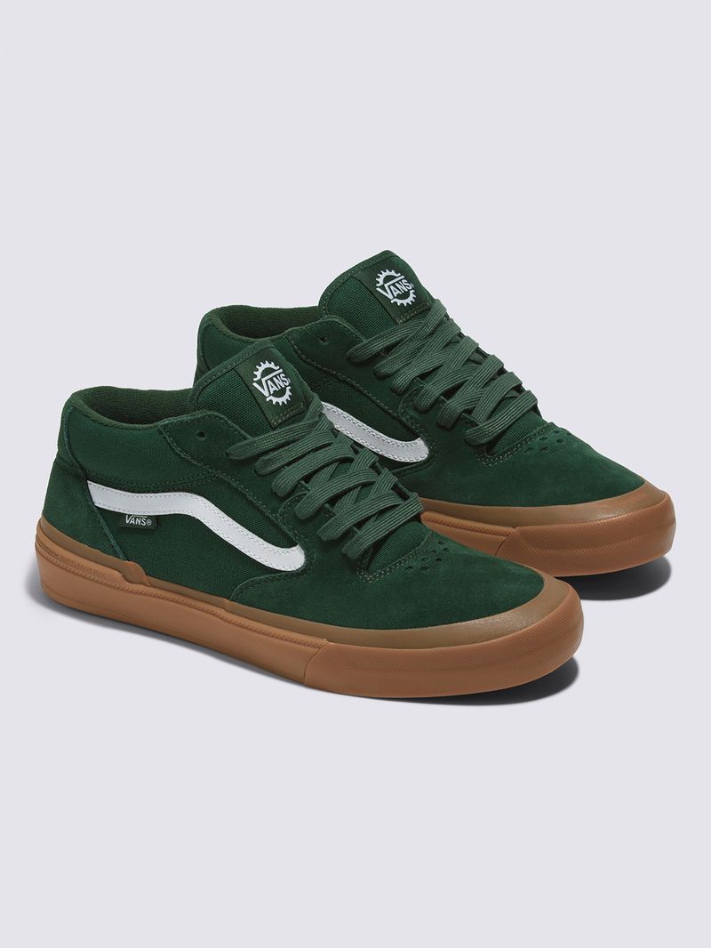 Zapatillas vans 2025 verdes hombre