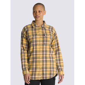 Blusa Manga Larga Mujer Amelia Flannel Top Multicolor Vans
