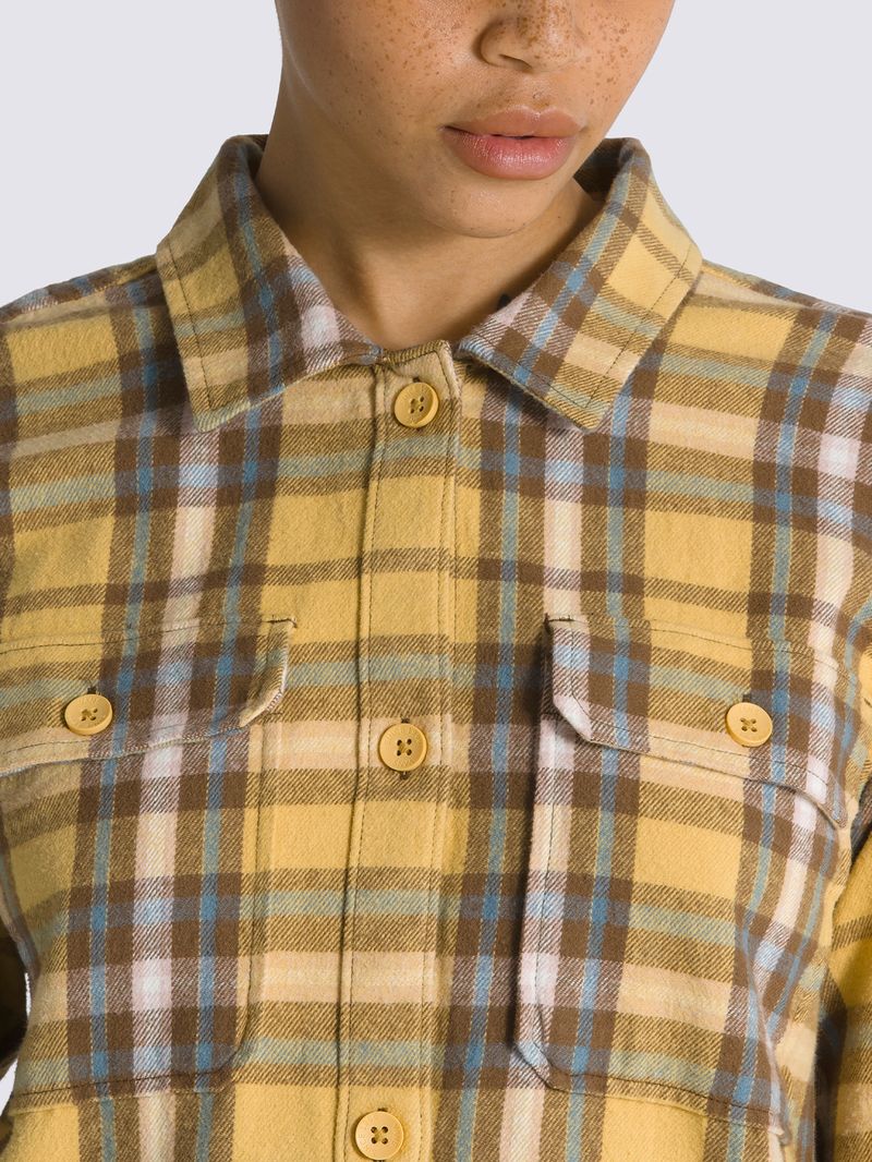 Blusa-Manga-Larga-Mujer-Amelia-Flannel-Top-Multicolor-Vans