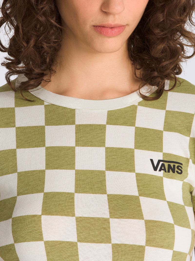 Polera-Manga-Corta-Mujer-Amstone-Mini-Oliva-Vans