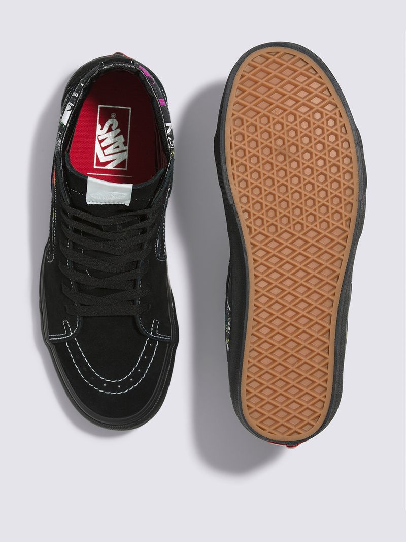 Zapatilla Urbana Unisex Sk8 Hi Negro Vans X Disney Vans Chile