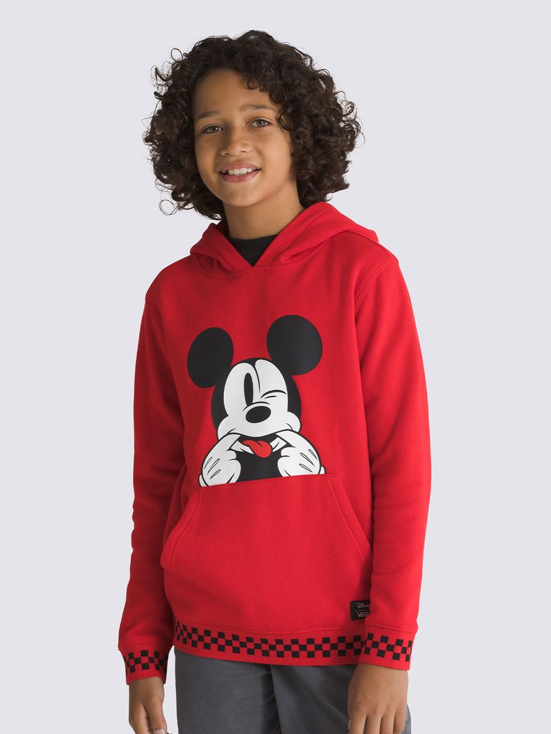 Polerón Niño Funhouse Rojo Vans X Disney