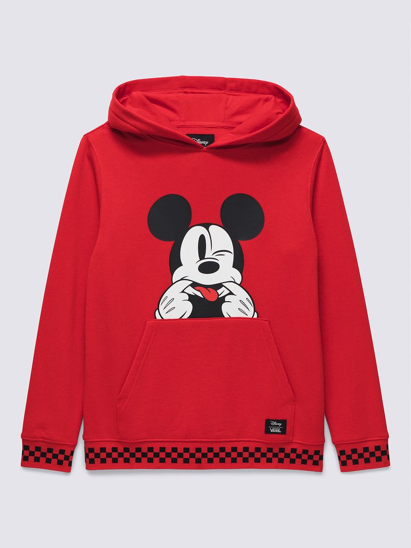 Polerón Niño Funhouse Rojo Vans X Disney