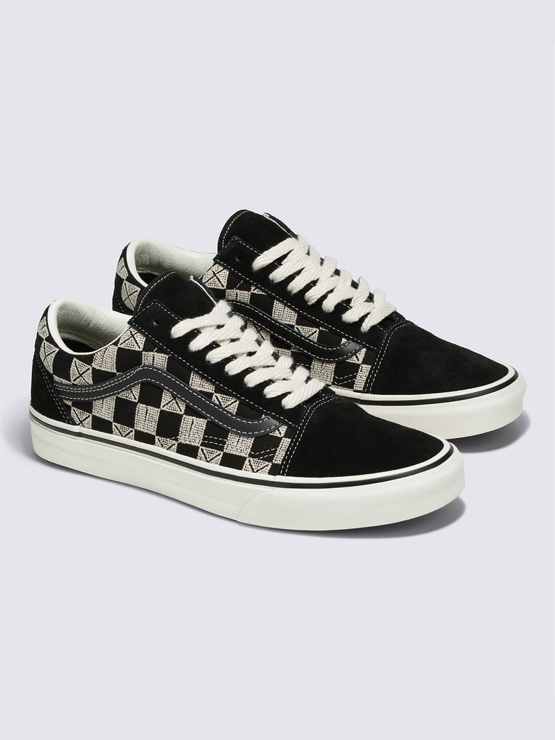 Zapatilla Urbana Hombre Old Skool Negro Vans Vans Chile