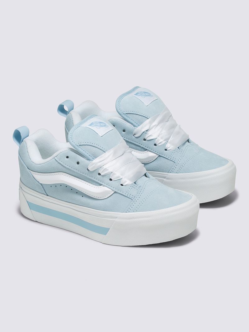 Tenis vans outlet mujer azul cielo