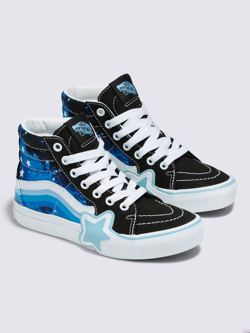 Zapatilla Urbana Ni o Sk8 Hi Rainbow Star Negro Vans Vans Chile