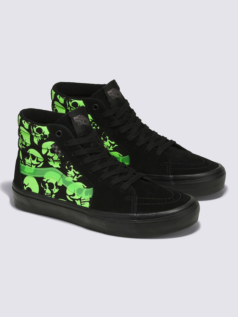 Vans sk8 hi hombre on sale verdes