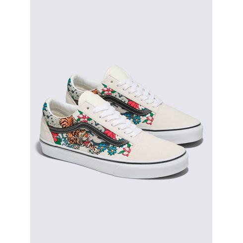 Zapatilla Urbana Unisex Old Skool Blanco Vans