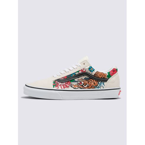 Zapatilla Urbana Unisex Old Skool Blanco Vans
