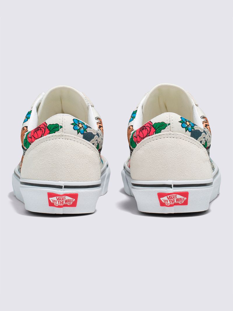 Zapatilla Urbana Unisex Old Skool Blanco Vans Vans Chile