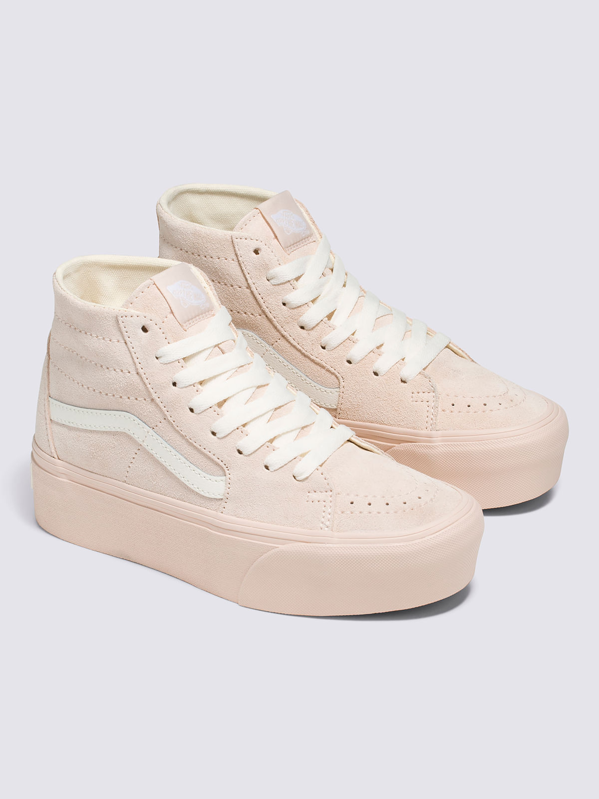 Vans mujer piel sale