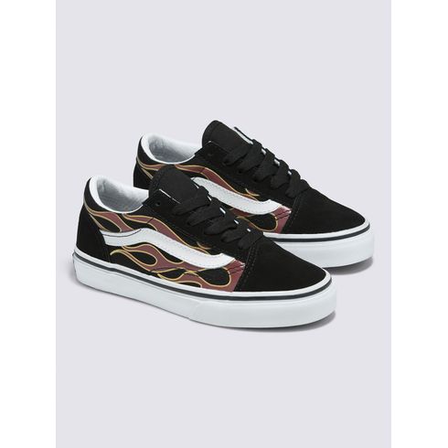 Zapatilla Urbana Niño Old Skool Negro Vans