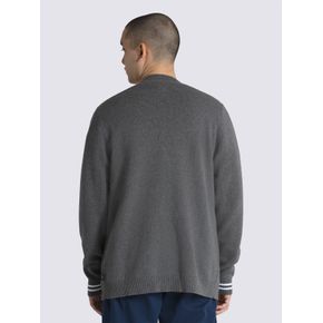 Sweater Hombre Halecrest Cardigan Gris Oscuro Vans