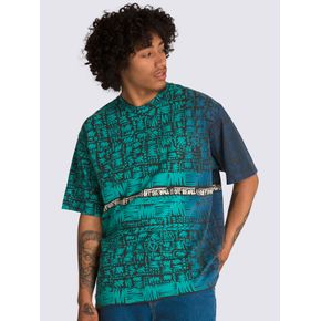 Polera Manga Corta Hombre Rowan Zorilla Azul Vans