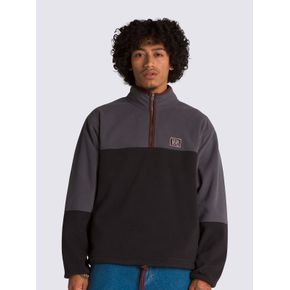 Polerón Hombre Rowan Zorilla Half Zip Negro Vans