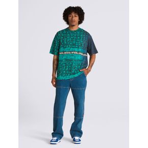 Pantalón Hombre Rowan Zorilla Drill Chore Loose Carpenter Denim Azul Vans