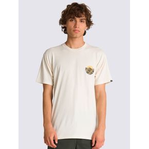 Polera Manga Corta Hombre Future Currents Crema Vans