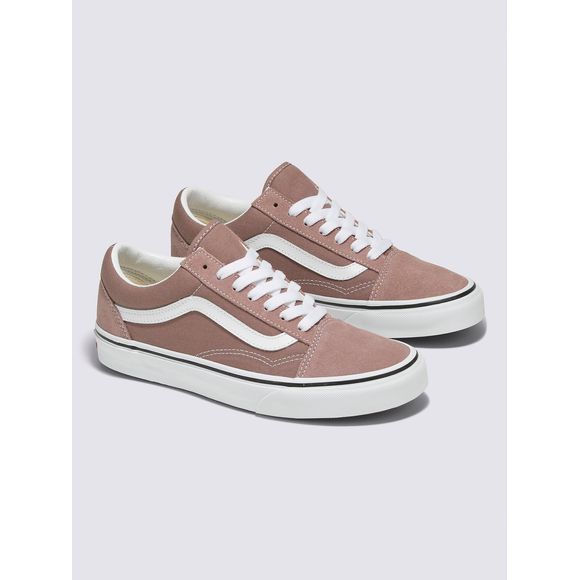 Zapatillas vans rosas y blancas sales