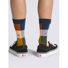 Calcetín Unisex Classic Print 3/4 Crew Naranja Vans