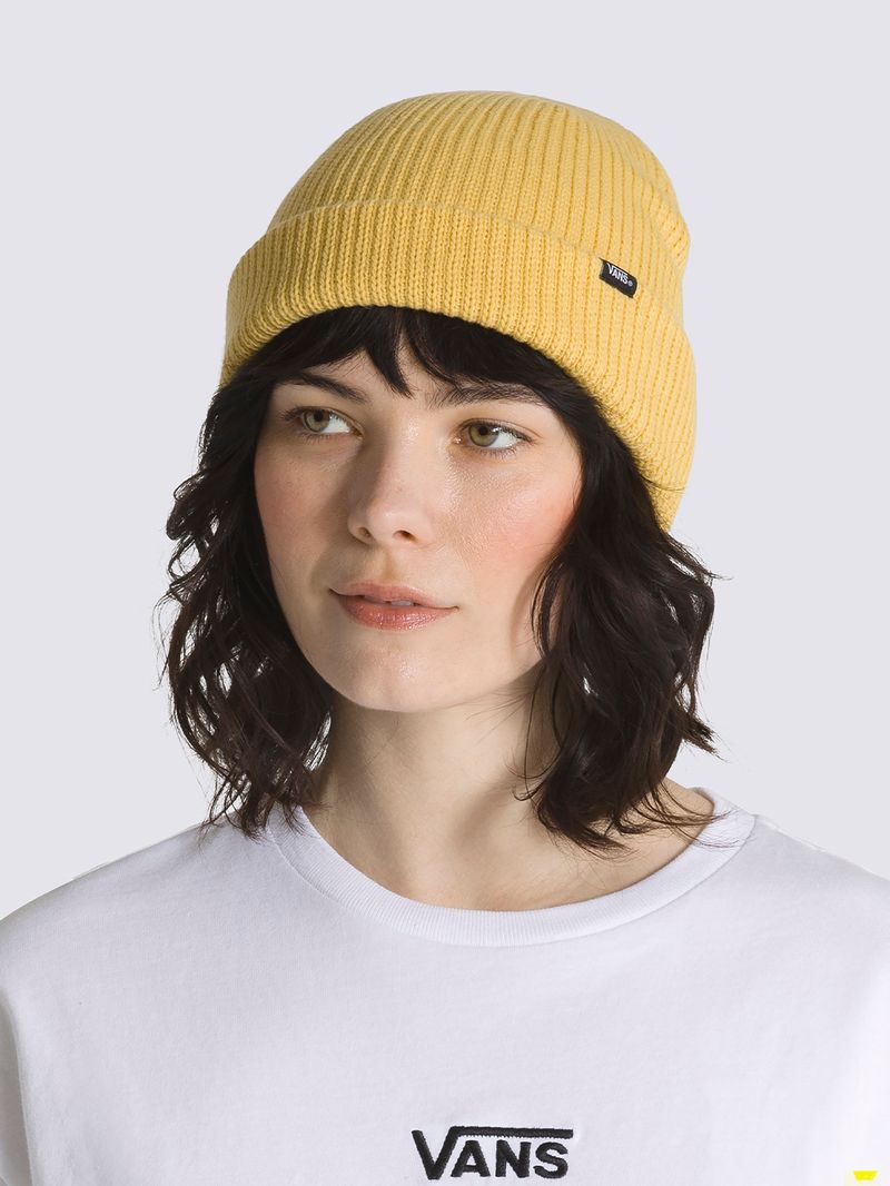 Gorro Mujer Core Basic Amarillo Vans-Vans Chile