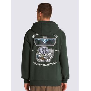 Polerón Hombre Rearview Verde Oscuro Vans
