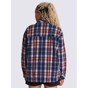 Camisa Manga Larga Mujer Eliza II Azul Vans