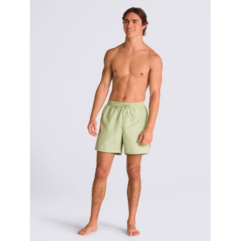 Traje De Baño Hombre Primary Solid Elastic Verde Claro Vans