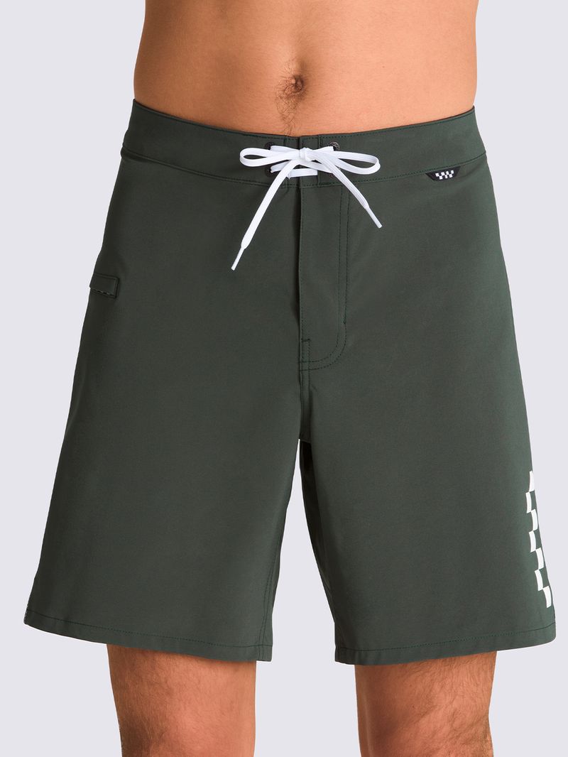 Traje-De-Baño-The-Daily-Solid-Verde-Oscuro-Vans