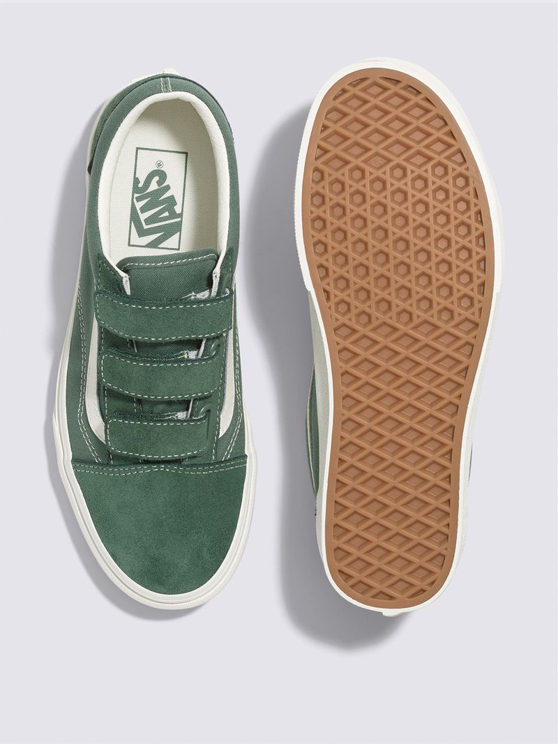 Vans old skool verde 2024 musgo