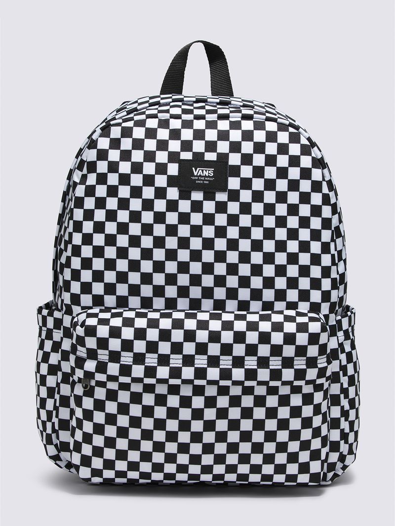 Mochila-Unisex-Old-Skool-Check--Blanco-Vans