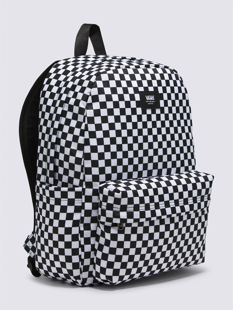 Mochila-Unisex-Old-Skool-Check--Blanco-Vans