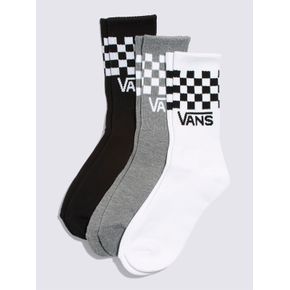Calcetines Niño Drop V Classic Check Crew  Blanco Vans