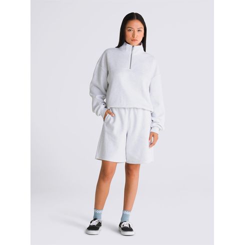 Short Mujer Elevated Double Knit  Blanco Vans